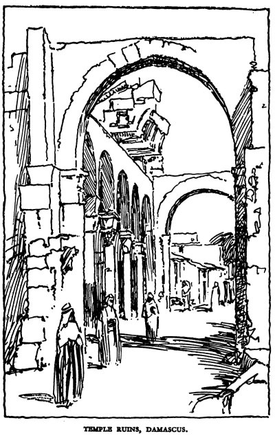 Temple Ruins, Damascus.